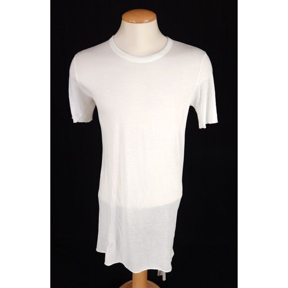 Rick Owens Basic SS T-Shirt M Mens Milk Phlegethon S/S 21 - Picture 2 of 13